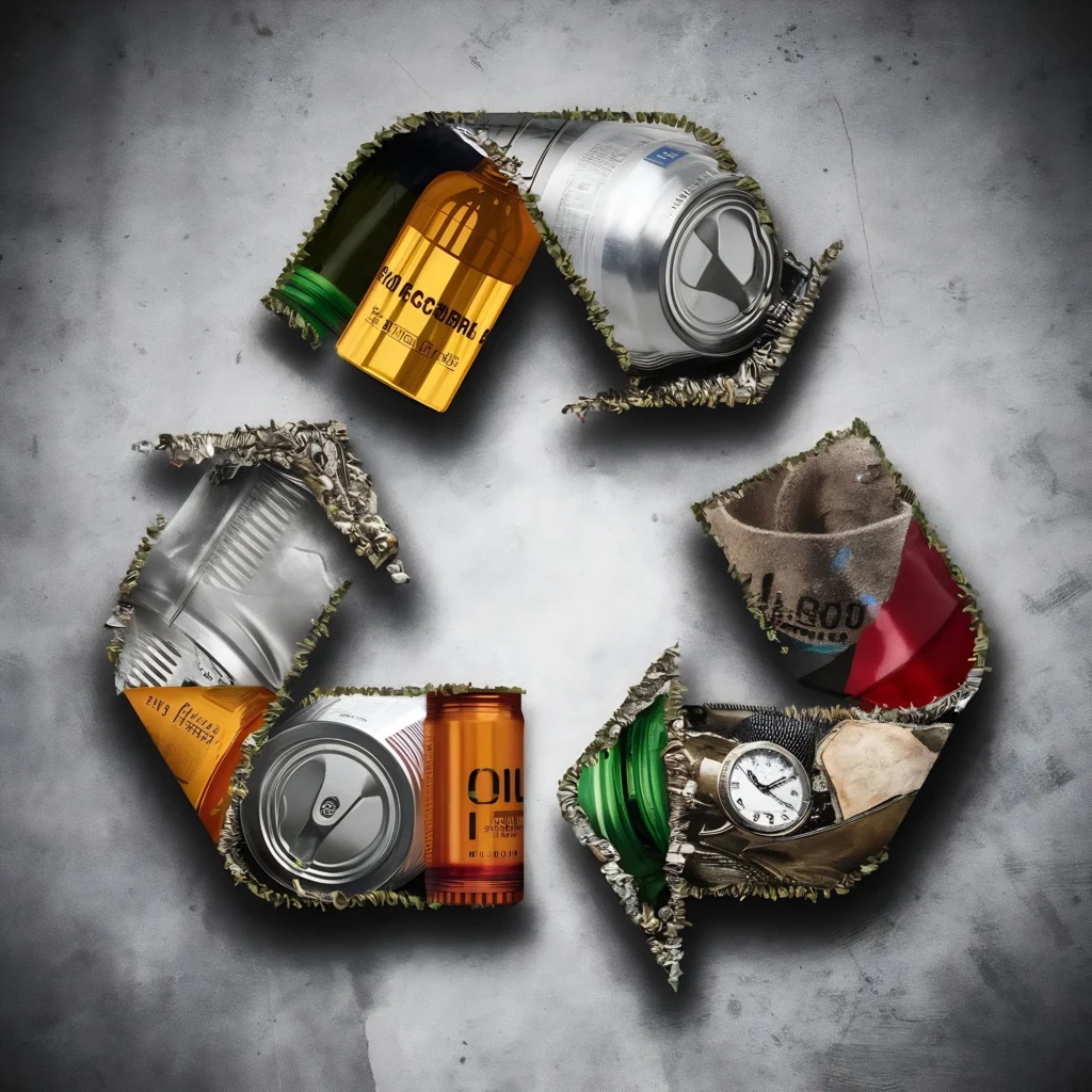 recycle-logo-with-oil-capsule